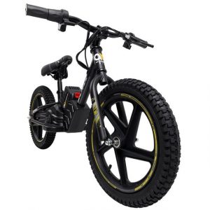 Actionbikes Motors Laufrad "Kinder 250 W Elektrolaufrad Balance Bike - 3 Geschwindigkeitsstufen" 16 Zoll, 16" - 250 W- Herausnehmbarer 21 V 5,4 Ah Lithium-Ionen-Akku