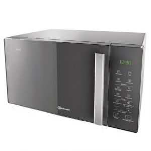 BAUKNECHT Mikrowelle MW 253 SM, Kombination Grill und Mikrowelle, 25,00 l, 7 Leistungsstufen, LED Display, 10 vorprogrammierte Rezepte