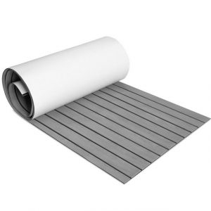 Clanmacy Bodenmatte "Teak EVA Schaum Marine Teak Bodenbelag Matte Deck Teppich 240x60/90cm"