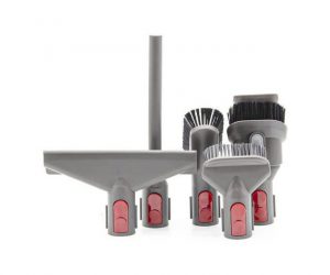 ELIAUK Staubsaugerrohr-Adapter Staubsauger-Zubehörset Bürstenwerkzeug Düsenset Ersatzteile für Dyson V7 V8 V10 V11 V15 SV10 SV11 Staubsauger (5 in 1)