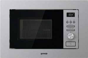 GORENJE Einbau-Mikrowelle Gorenje BMI201 AG1X Mikrowelle mit Grill Einbaumikrowelle Edelstahl, Mikrowelle, 20,00 l