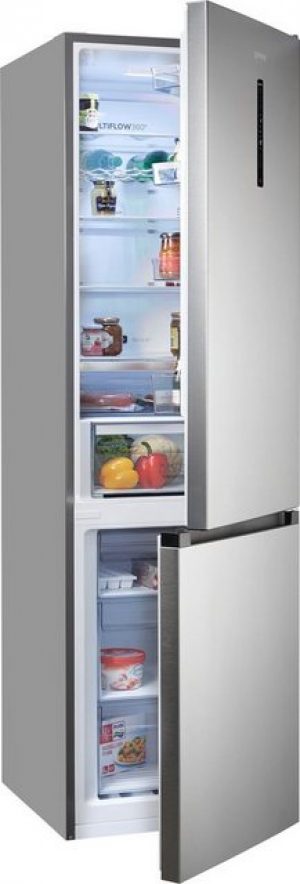 GORENJE Kühl-/Gefrierkombination NRC6204SXL4, 200 cm hoch, 60 cm breit