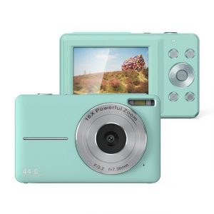 GelldG "Digitalkamera 1080P FHD Fotoapparat Autofokus Fotokamera 44MP" HD-Kamera