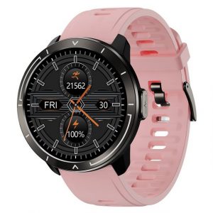 GelldG Smartwatch Herren Fitnessuhr Armbanduhr Uhr, 1,3 Zoll Runde Sportuhr Smartwatch