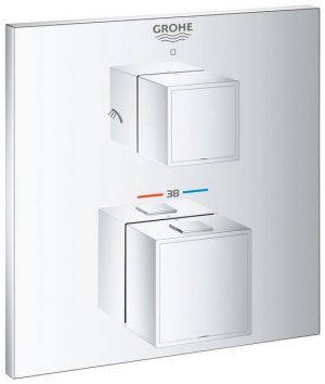 Grohe Brausethermostat "Grohtherm Cube" 2-Wege-Umstellung integriert
