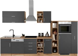 HELD MÖBEL Küchenzeile "Colmar", ohne E-Geräte, Breite 360 cm