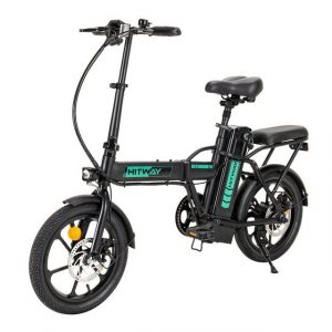 HITWAY E-Bike "Elektrofahrrad 16" Klapprad Elektrofahrräder E Bike Cityräder Faltbar", Nabenschaltung, 250,00 W, Faltbares Fahrrad mit Heckmotor, abnehmbarem Akku mit Schloss