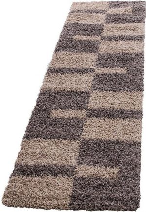 Hochflor-Läufer "Gala Shaggy 2505", Ayyildiz Teppiche, rechteckig, Höhe 30 mm, 80cm x 250cm (BxL)
