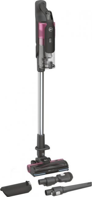 Hoover Akku-Hand-und Stielstaubsauger HF920HOME, 430 W, beutellos, Inkl. 2 Akkus, Laufzeit bis 60 Min, Starke Saugkraft, Abnehmbarer Akku