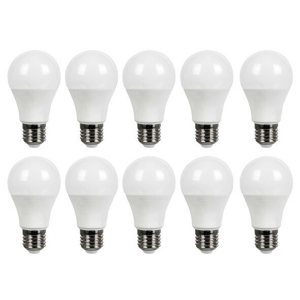 LED-Leuchtmittel Birne E27 8,5 W 806 lm, 10er-Set - Energieeffizienzklasse F