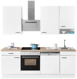 OPTIFIT Küchenzeile "Elga", Premium-Küche mit Soft-Close-Funktion, Vollauszug, Breite 230 cm