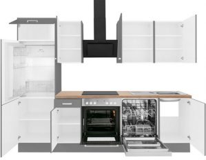 OPTIFIT Küchenzeile "Parma", mit E-Geräten, Breite 270 cm
