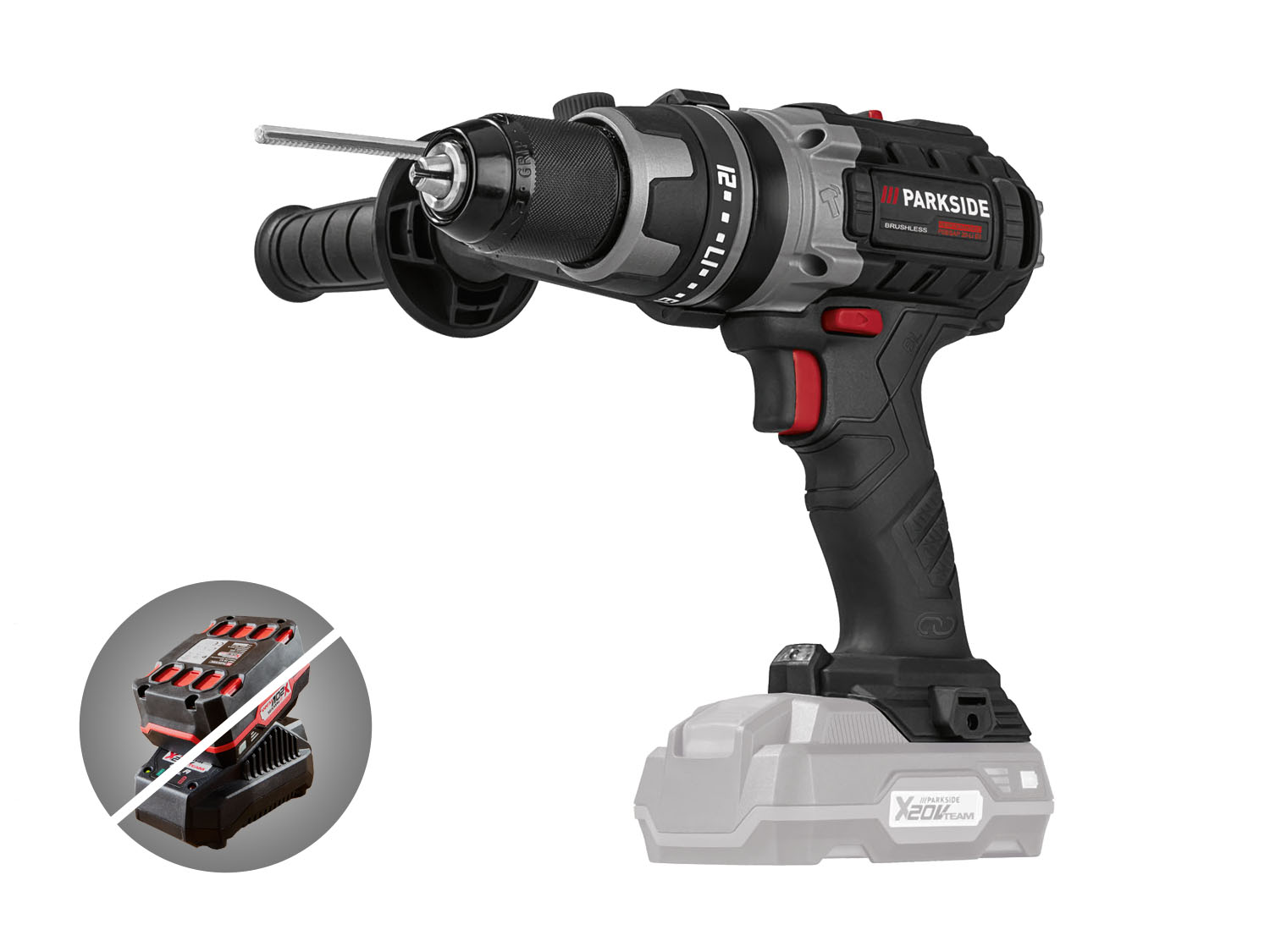 Parkside Performance Akkubohrschrauber Performance 20 V Pabsp 20 Li B2 PARKSIDE PERFORMANCE 20 V Akku-Schlagbohrschrauber “PSBSAP 20-Li B2