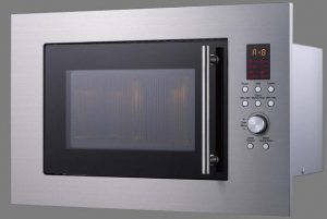 PKM Einbau-Mikrowelle PKM MW900-23G-IN Einbau Mikrowelle 900 Watt Edelstahl 23 Liter Grill, Mikrowelle, Grill, 23,00 l, Grillfunktion