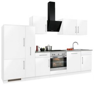 wiho Küchen Küchenzeile "Cali", mit E-Geräten, Breite 310 cm