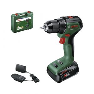 BOSCH HOME & GARDEN Akku-Bohrschrauber "UniversalDrill", 18V-60, inkl. 2,0Ah Akku und Ladegerät - gruen