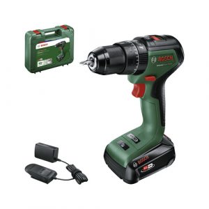 BOSCH HOME & GARDEN Akku-Schlagbohrschrauber "UniversalImpact", 18V-60, inkl. 1x 2,0 Ah Akku und Ladegerät - gruen