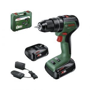 BOSCH HOME & GARDEN Akku-Schlagbohrschrauber "UniversalImpact", 18V-60, inkl. 2,0Ah Akku und Ladegerät - gruen