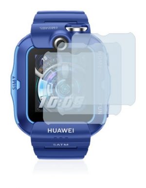 BROTECT "flexible Panzerglasfolie" für Huawei Children's Watch 4X, Displayschutzglas, 3 Stück, Schutzglas Glasfolie klar
