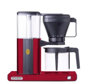 Bob Home Filterkaffeemaschine PERFECT CAFÉ, 1.25l Kaffeekanne, Filterkaffee, Zertifiziert vom ECBC für konstant perfekete Brühergebnisse