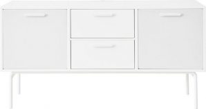 Hammel Furniture Media-Board "Keep by Hammel", AV-Korpus auf Sockel, 2 Schubladen und 2 Stofftüren, Breite 113,8 cm