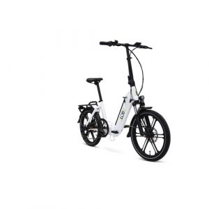 LLOBE E-Bike Faltrad "EasyStar Gala", 20", Unisex, Akkuspannung: 36 V, 7-Gang - schwarz | weiss