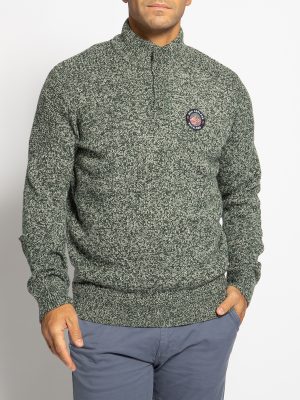 New Zealand Auckland Pullover in grün für Herren, Größe: M. Aruamaram