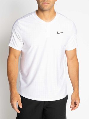 Nike Funktionsshirt in weiss für Herren, Größe: M. Breathe Advantage