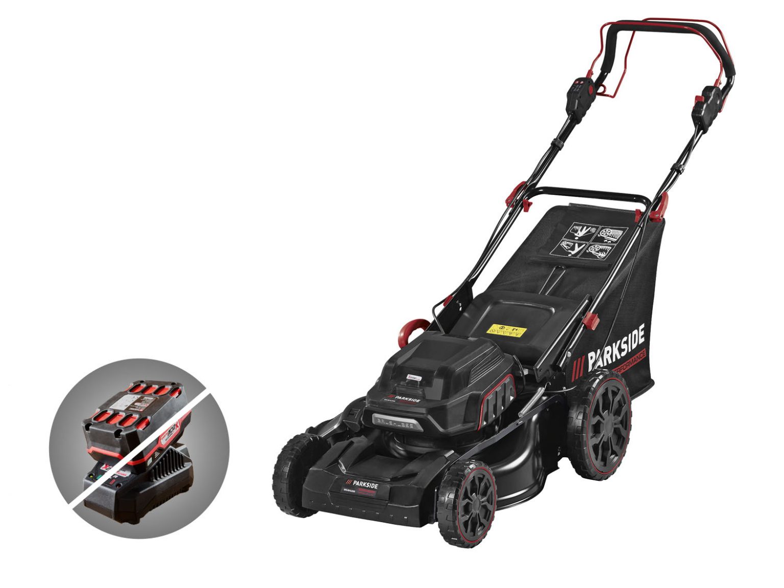 PARKSIDE PERFORMANCE® 40V AkkuRasenmäher “PPRMA 40Li A1”, ohne Akku