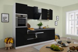 RESPEKTA Küchenzeile "Boston aus der Serie Lorena", mit E-Geräten, Breite 270 cm