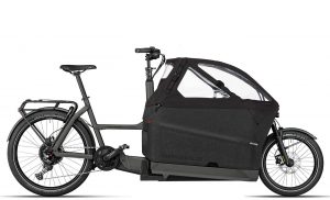 Riese & Müller Packster 70 family (2023) - 26/20 Zoll 500Wh 10K Lastenrad - urban grey matt