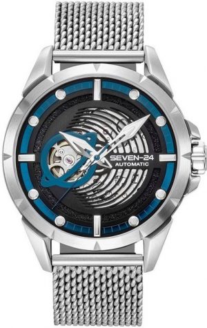 SEVEN-24 Automatikuhr "Seven-24 Saturn Arctic Mesh, SV1259JS-03MM"