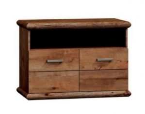 Stylefy Lowboard "Korina" (TV-Kommode, TV-Schrank), 2-türig, 1 offenes Fach, viel Stauraum, Modern Design