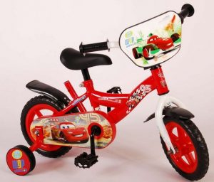 TPFSports Kinderfahrrad "Volare Disney Cars 10 Zoll", 1 Gang, (Jungs Fahrrad), Kinder Fahrrad 10 Zoll mit Stützräder Laufrad Jungen Kinderrad