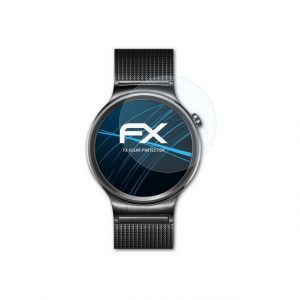 atFoliX Schutzfolie "Displayschutz für Huawei Watch", (3 Folien), Ultraklar und hartbeschichtet