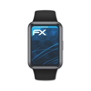 atFoliX Schutzfolie "Displayschutz für Huawei Watch Fit 2", (3 Folien), Ultraklar und hartbeschichtet
