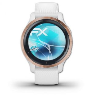 atFoliX Schutzfolie "Displayschutzfolie für Garmin Venu 2S", (3 Folien), Ultraklar und flexibel