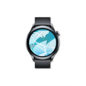 atFoliX Schutzfolie "Displayschutzfolie für Huawei Watch 3", (3 Folien), Ultraklar und flexibel