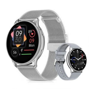 autolock smartwatch,Sportuhren Damen Herren Smartwatch (1,4 Zoll), Aufladen mit Magnetdraht