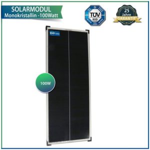 Campergold Solaranlage 5 X 100W Mono Solarmodul für Camper, Wohnwagen & Wohnmobile Silber-46