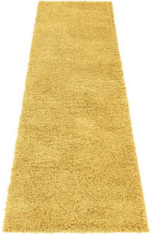 Hochflor-Läufer Shaggy 30, Home affaire, rechteckig, Höhe: 30 mm, Teppich-Läufer, Brücke, Uni-Farben, besonders weich und kuschelig