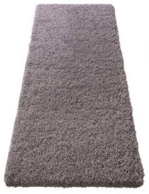 Hochflor-Läufer Viva, Home affaire, rechteckig, Höhe: 45 mm, Läufer, Brücke, Uni-Farben, einfarbig, besonders weich und kuschelig