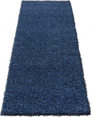 Hochflor-Läufer Viva, Home affaire, rechteckig, Höhe: 45 mm, Läufer, Brücke, Uni-Farben, einfarbig, besonders weich und kuschelig