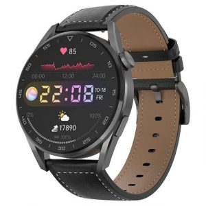 Manike DT103 Elegant Business Smartwatch (4,3 cm/1,69'' HD Voll Touchscreen Zoll) Spar - set, Smartwatch mit deutscher Bedienungsanleitung mit Ladekabel, Herzfrequenzmesser, Analyse von EKG-Daten, Blutdruckmessgerät