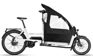 Riese & Müller Transporter 65 vario (2023) - 20/26 Zoll 500Wh Enviolo Lastenrad - true white