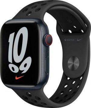 Apple Nike Series 7 GPS + Cellular, 45mm Smartwatch (Watch OS 8)