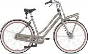 Gazelle Miss Grace RT, 7 Gang Nabenschaltung, Damenfahrrad, Wave, Modell 2023, 28 Zoll 54 cm warm greygloss