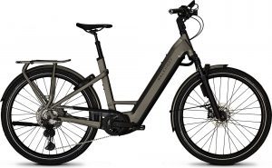 KALKHOFF ENDEAVOUR 7.B ADVANCE+ ABS (750 Wh), 11 Gang Kettenschaltung, Damenfahrrad, Wave, Modell 2023, 27,5 Zoll 48 cm jetgrey matt