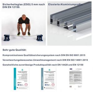 aqua batos Badewannenaufsatz Badewannenaufsatz Duschabtrennung Duschwand für Badewanne, 5 mm Einscheibensicherheitsglas (ESG), 80x140cm, Nano Beschichtung, 5 mm ESG-Sicherheitsglas, mit Verstellbereich