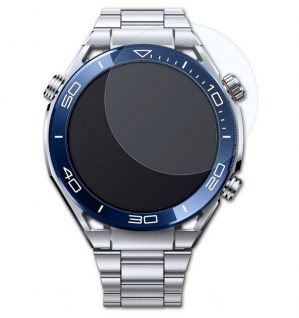 atFoliX Schutzfolie Displayschutz für Huawei Watch Ultimate, (3 Folien), Ultraklar und hartbeschichtet